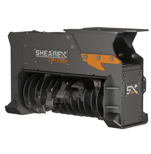 Shearex excavator mulcher VM-35 compact excavator